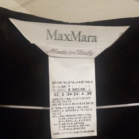 MaxMara wrap sleeveless dress size 2 - Picture 3 of 8